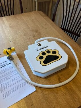 Scuddles dog fountain/water fountain